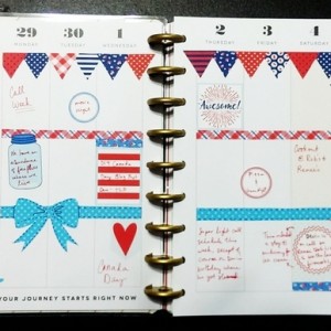 Planner Pages June 29 - July 5