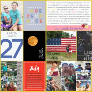 Project Life Week 27