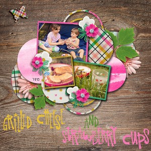 Grilled Cheese and Strawberry Cups
