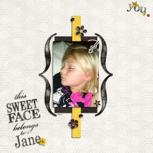 This Sweet Face Belongs To....