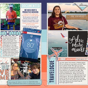 2015 Project Life Week 29 24x12
