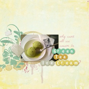 Green Tea Ice Cream