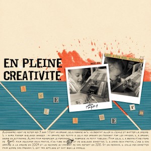 En pleine creativite