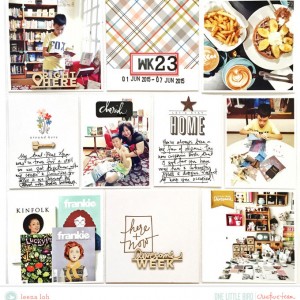 Project Life 2015 Week 23 | Dwell by OLB