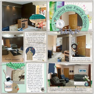 Painting Family Room