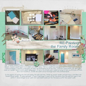 RE-Painting Family Room