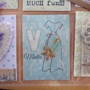 Pocket Letter for Nemla close up