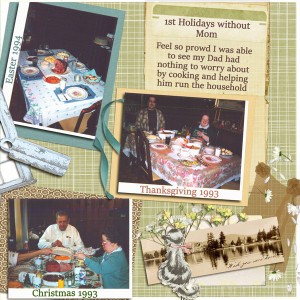 1st holidy withou Mom