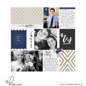 Project Life Wk 17 Page 1