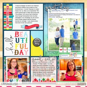2015 Project Life Week 32 | Right Side