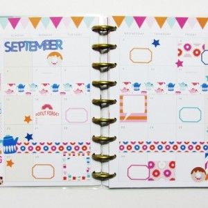 September Monthly Planner Pages