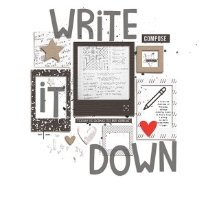 Write It Down