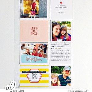 Hybrid pocket page