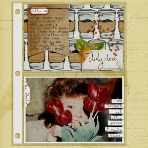 Sept layered AJ pocket scrap