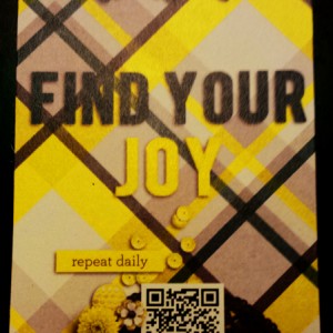 ATC #4 - Joy