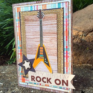 Rock On Birthday Hybrid Card