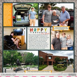 2015 Project Life Week 34 (Right Side)