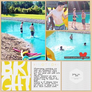 pond swimming p. 1
