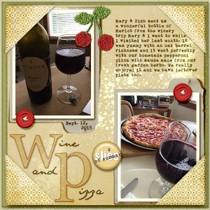 Wine and Pizza