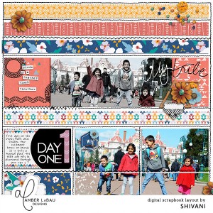 My tribe at Disneyland
