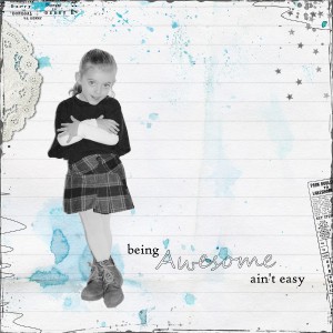 being awesome ain