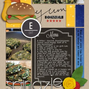 Spinach Burgers recipe