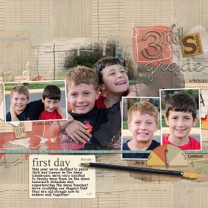 First Day of School - 3rd Grade