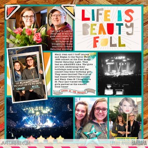 2015 Project Life: Week 37 Right Side