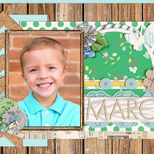 March Calendar Topper