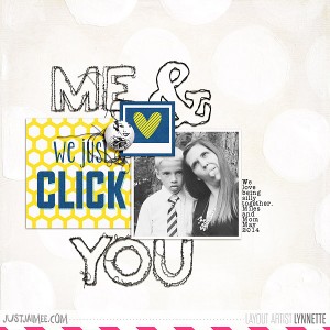 we just click