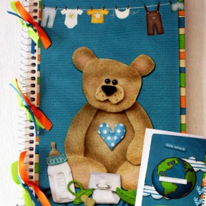 teddy bear notebook