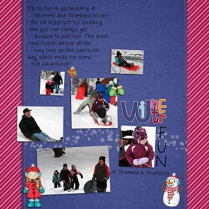 Sledding Fun