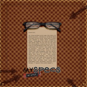 my specs