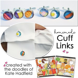 Very cool {homemade} Cuff Links