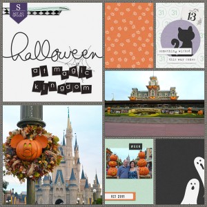 Halloween at Magic Kingdom (Left Side)