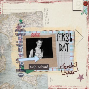 First dayof high school
