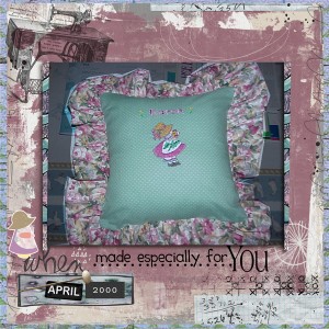 cath aj day 13 kar pillow
