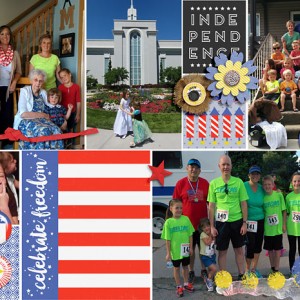 July calendar topper 2016