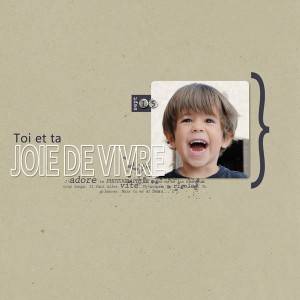 You and your joie-de-vivre