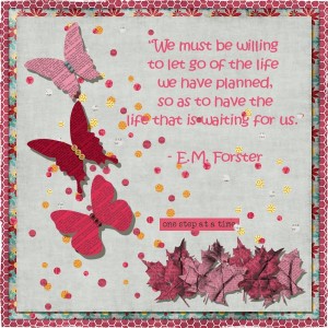 Let Go of Our Plans