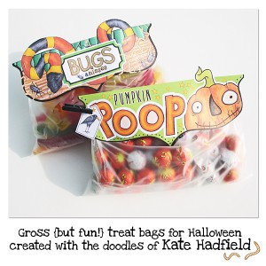 {Punny} Halloween Treat Bags