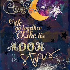 Moon and Stars