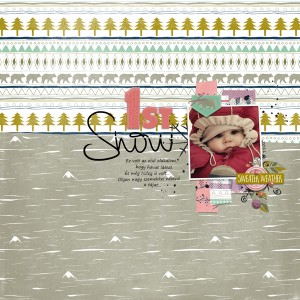 1st snow