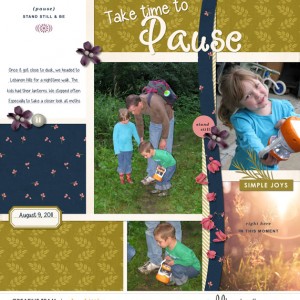 Take Time to Pause