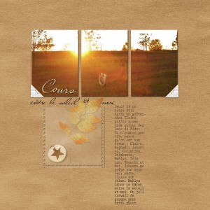 Run between the sun and me