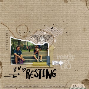 Resting - Kraft challenge