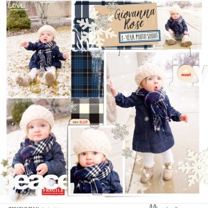 Giovanna - 1 year photo shoot