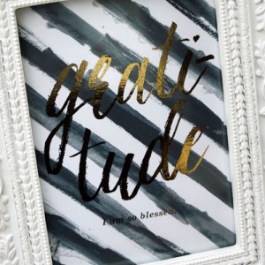 Foiled Framed Art