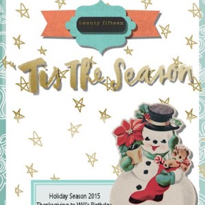 Title Page Holiday Album