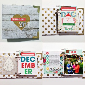 Hybrid December Daily for 2014 using Just Jaimee